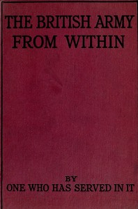 Cover of The British Army from Within — C...